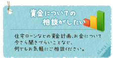 資金についての相談がしたい