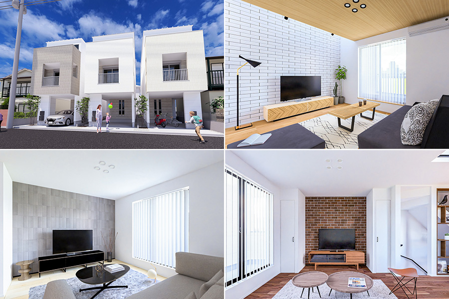 西綾瀬2丁目イメージパース