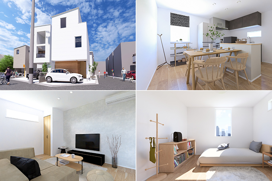 西亀有1丁目イメージパース