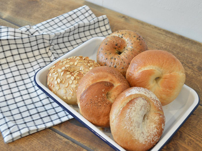The works bagel