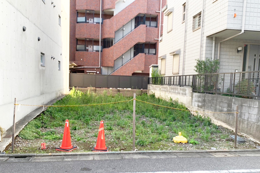 《建築条件付き土地》江戸川区中葛西3丁目