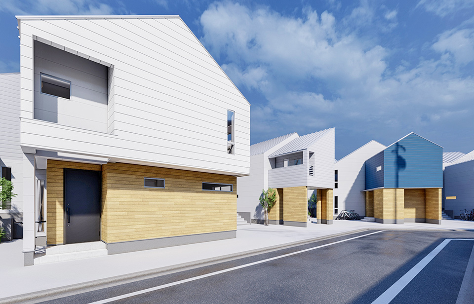 葛飾区細田4丁目zero-e town TRETTIO GRAD