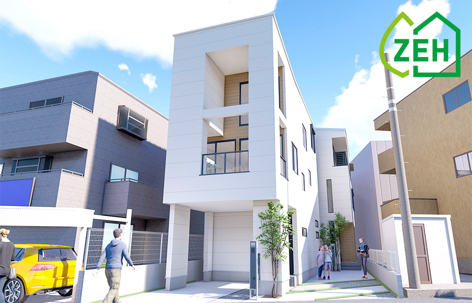 【ZEH】葛飾区立石8丁目zero-eⅡ