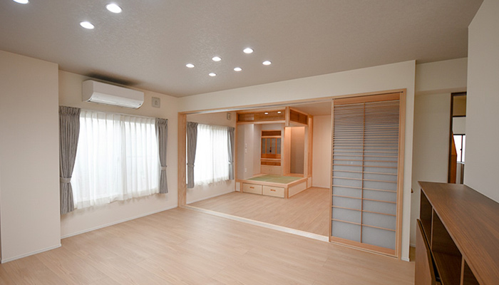 一人での生活も安心な、高性能住宅へリノベーション