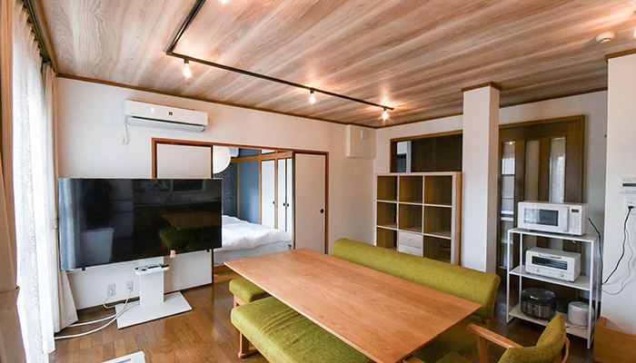 中古戸建てを民泊併用住宅にフルリノベーション