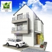 <新登場!>閑静な住宅街の4LDK【葛飾区鎌倉2丁目zero-e II】 高耐震の低燃費デザイナーズ住宅