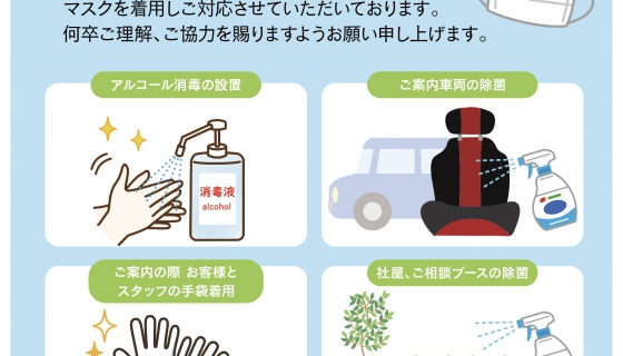 【お知らせ】セイズの新型コロナウィルス対策に関して